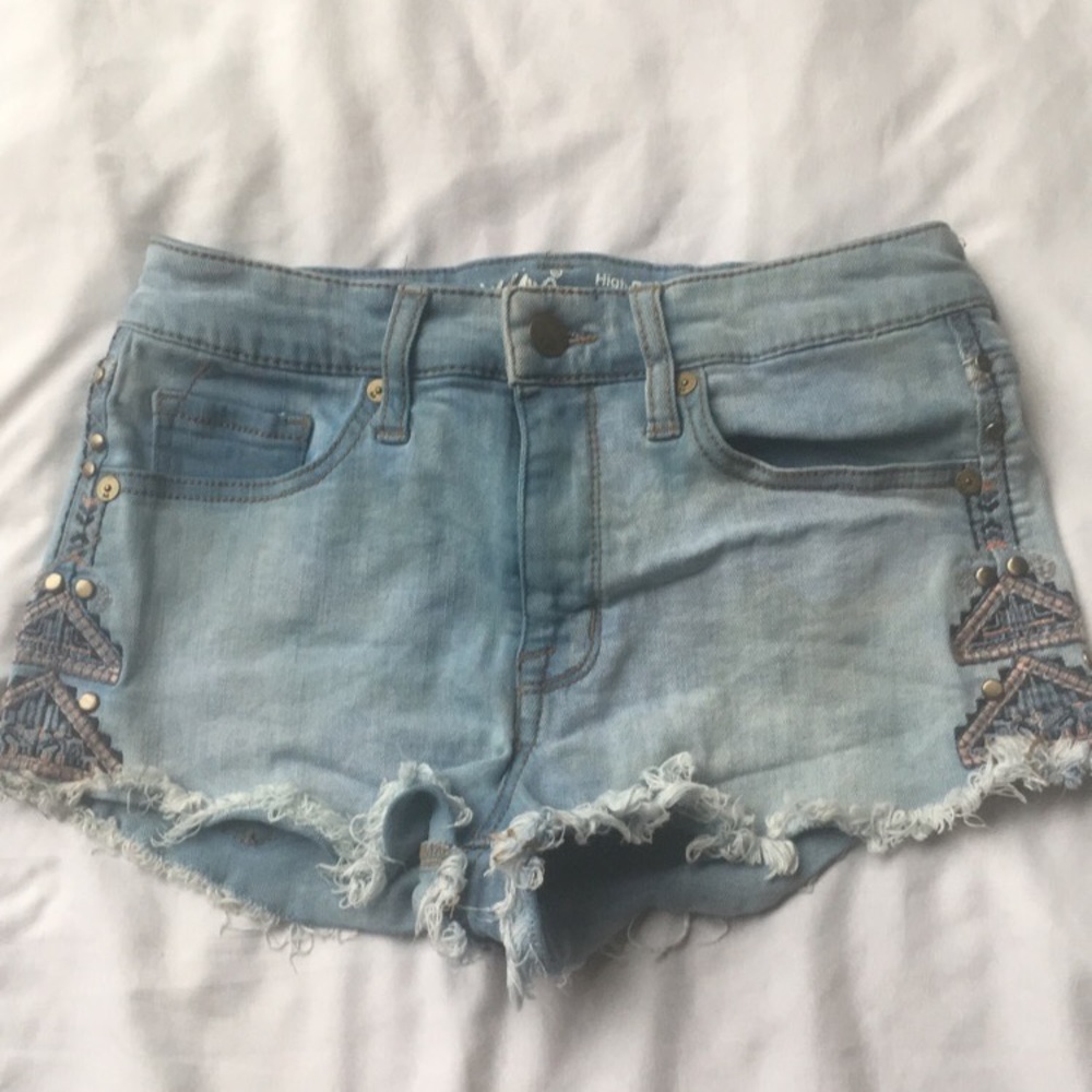 Denim Cutoff Shorts